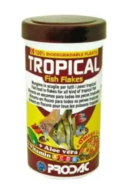 Prodac Tropical Fish Flakes 200g - Fish Food Made in Italy