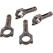 Forged Connecting Rods+ ARP 2000 Bolts for Mitsubishi 4G63 Turbo DSM 2G 7 Bolt