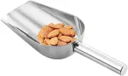 Ice Scoop | Stainless Steel Ice Scoop,Multipurpose Dry Bin Scoop, Food Tools, Candy Scoop for Bar Party Wedding - Food, Utility Scoop