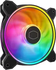 Cooler Master MF120 Halo² Case|Liquid Cooler|Air Cooler Fan, 120mm Fan, Dual-Loop aRGB Rings, Dynamic PWM 2,050 RPM, Air Balance Blades