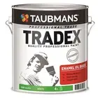 Taubmans Tradex ENAMEL WALL PAINT Quality Guaranteed Oil Based S. Gloss WHITE 4L