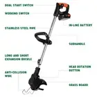 3in1 Cordless Grass Trimmer Grass Lawn Brush Cutter Whipper Snipper with 1