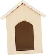 ERINGOGO 1:12 Scale DIY Miniature Wooden Dollhouse Model Boys and Girls Room Decor Mini Pet House DIY Material Kit Creative Handmade Home Decor