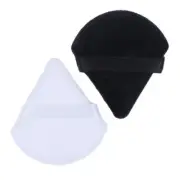 5x Cosmetic Foundation Puff Mini Triangle Powder Puffs Make up Blender Reusable