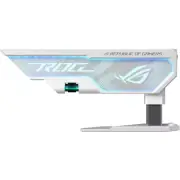 The ASUS ROG Herculx XH01 graphics card holder, Featuring ARGB lighting effects