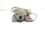 RARE RETIRED TY Beanie Babies Baby Koala Bear Mel Gray Very Cute w/Tags