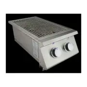 Premier Double Side Burner-Slide in with Blue LED Propane