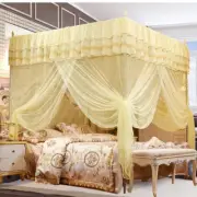 New Mosquito Net Luxury Princess Three-Openings Mosquito Bed Curtain Canopy Top