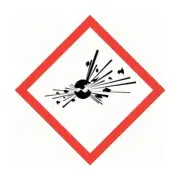 Brady GHS Pictogram Label - Exploding Bomb 20 x 20mm Self Adhesive Vinyl - 20/Pa