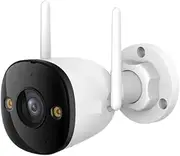 5MP IP Camera Support Weatherproof AI Human Detection Two-Way Talk Outdoor WiFi Surveillance Camera(3.6mm,A/U_Bullet 3 5MP128GB)