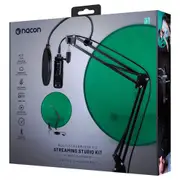 Nacon - Streaming Microphone Kit & Green Screen