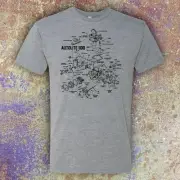 Cool - Autolite 1100 Carburetor Diagram - T-Shirt - Free Shipping -Ford Mustang+