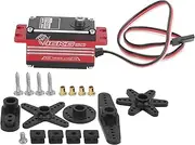 Surpass Hobby S1600M 16KG Coreless RC Gear Servo for 1/10 1/12 Off‑Road Vehicles Black Red