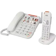 VTech VTSN5147 Amplified Corded/Cordless Answering System w/Big Buttons