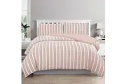 Cove Rose Dust ( Similar to Peach color ) Seersucker Waffle Quilt Cover Set by Ardor