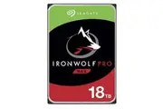 Seagate IronWolf Pro NAS 18TB ST18000NT001 3.5inch Internal SATA 6Gb/s, 1.2M hours MTBF, 5-year limited