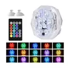 RGB Underwater Lamp Battery Operated Swimming Pool Light Wedding Party