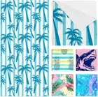 Microfiber Beach Towel Tropical Blanket Sandproof Large, Palm Tree