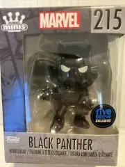 Marvel Funko Minis Bobble head BLACK PANTHER Exclusive 3” New In Box!!