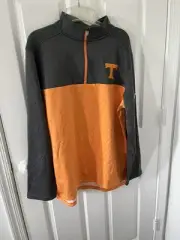 NWT Champion Tennessee Size M Volunteers 1/4 Zip Pullover Long Sleeve Sweatshirt