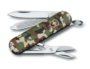 VICTORINOX CLASSIC SD CAMO - SWISS ARMY POCKET KNIFE - LENGTH 58 MM - 7 TOOLS