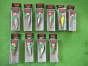 Lot 10 new Rapala floating shad rap crankbaits. 6 sr-5 4 ssr-5 mixed colors
