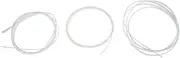 HYTROVE Guitar Edging Strips Set 3pcs Acoustic Classical Guitar Purfling Binding Strip Fingertip Protector White Style