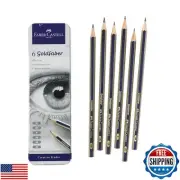 Faber-Castell Graphite Sketch Pencil Set - 6 Graphite Pencils (2H, HB, B, 2B,