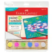 Paint by Numbers Water Lilies Kit Claude Monet Art Craft for Beginners Relaxa...