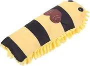 Totority Plush Dog Chew Interactive Teething for Dogs Cartoon Bee Shape Safe Plush Material Multi Functional Pet for Teeth Cleaning and Entertainment