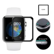 Safety Glass for Apple Watch 42mm Transparent 9H Screen Protector Bubble Free
