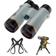 10x42 Professional ED Binoculars for Adults High Powered with Binocular Harne...