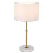 Plato Antique Gold Bedside Table Lamp