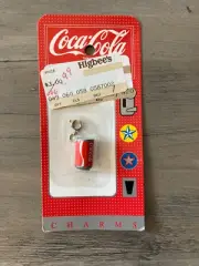 Vintage 1988 Coca-Cola Can Watch Charm Bracelet NOS