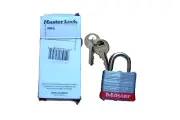 Master Lock Padlock 3RED 2-Keys 1-9/16" 40mm Laminated Steel security lock