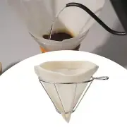 Coffee Cone Filter Syrup Cone Filter Holder Coffee Filter Strainer