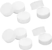 Yardwe 20pcs White Abalone Shell Guitar Binding Dots for Inlay Suitable for Guitar Ukulele Mandolin and Banjo Tone Points Durable and Practical Fretboard Decoration