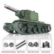 1/16 Henglong 7.0 Soviet KV-2 RC RTR BB IR Tank 3949 Metal Tracks Barrel Recoil
