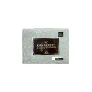 Fieldcrest Cotton Reversible Mandala Silver Quilt Cover Set King