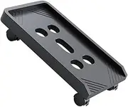 TOGEVAL Movable Computer Mainframe Holder with Wheels Height Computer Case Rack for Home and Office Use Shelf with Caster Wheels