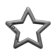 Star Carabiner Star Shaped Stainless Steel Keychain Clip Carabiner Snap Hook ...