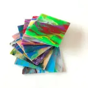1-Sided Multi-Color Acrylic Sheet PMMA 3mm Thick for Craft Decor Jewelry DIY Art