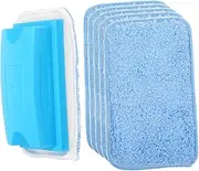 FUNNETOYU 1 Set Dry Erase Whiteboard Eraser Fleece Eraser Washable Replacement Pads Lightweight and Portable Chalkboard Cleaner for Office Classroom Home Use