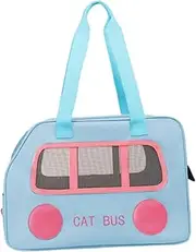 STARTIST Cat Carrier Bag Pet Travel Pack Tote Bag Soft Multiuse Puppy Carrier Bag Portable Handbag for Outdoor Small Animal Small Dog, Blue
