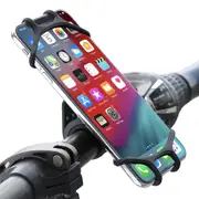 Bike Bicycle Handlebar Clamp Phone Holder 360o Rotation For 4.0-6.5 Inch Smart Phone iPhone XS Max Samsung Galaxy S10