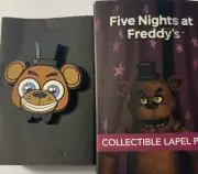 FNAF Five Nights at Freddy's Security Breach Glam Rock Freddy Pin.