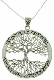 Jewelry Trends Sterling Silver Tree of Life Necklace
