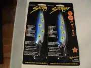 2 - MICHIGAN STINGER MAGNUM SPOONS (BLUE MAGIC UV) NIP