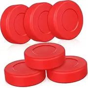 SUPVOX 6 Pcs Dumb Ice Hockey Ball Sports Ice Hockey Colored Street Bulk Balls PVC