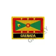 Grenada Patch / Grenada Flag / Iron On